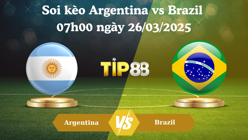 Nhận định soi kèo Argentina vs Brazil 07h00 ngày 26/03/2025
