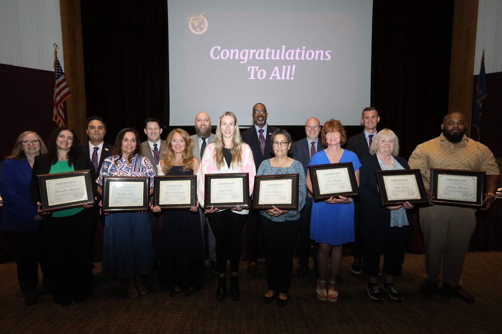 We were fortunate to celebrate the amazing staff in South Huntington with the Above and Beyond awards at the June Board of Education meeting. 