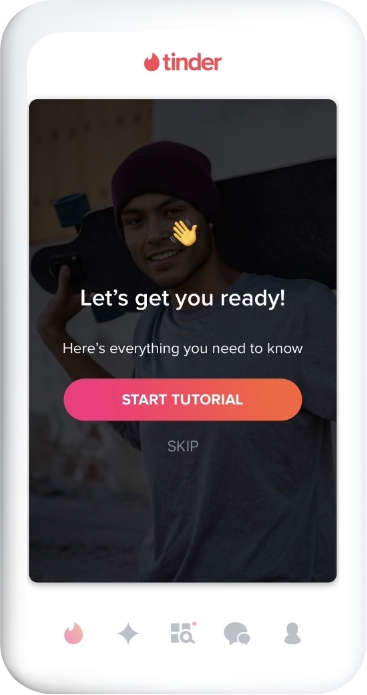 Tinder dating app registration process tutorial