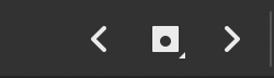 Keyframe button with arrows