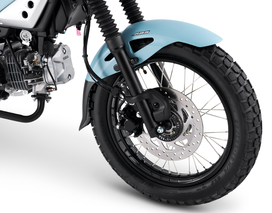 A close up of a motorcycleAI-generated content may be incorrect.