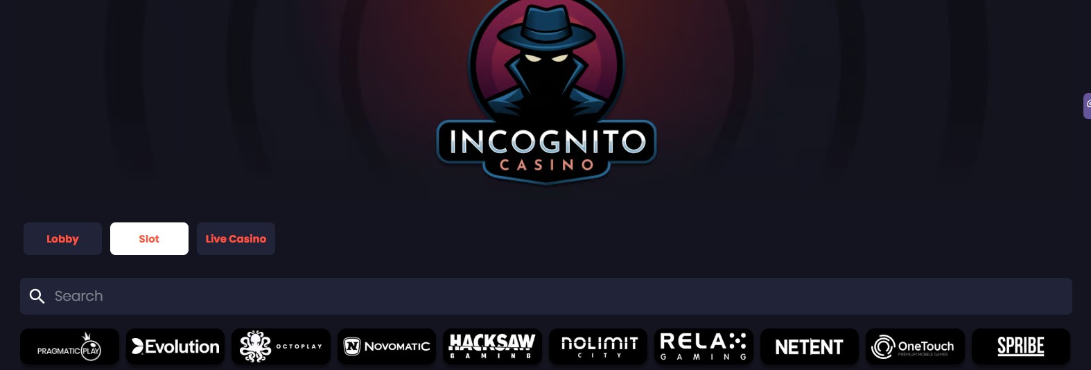 incognito casino lobby 2