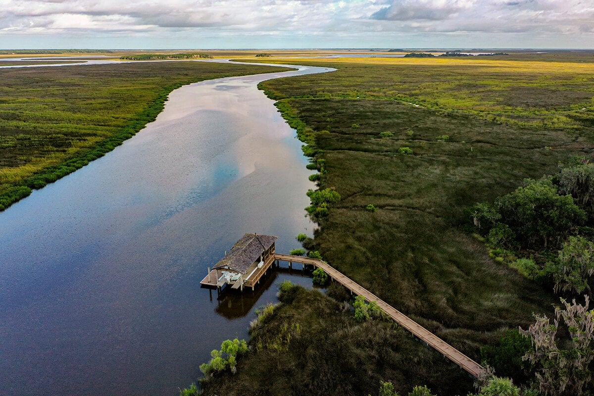 An image showing the Frederica River 