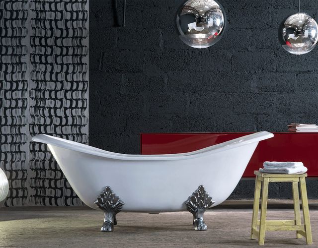 acrylic freestanding bath