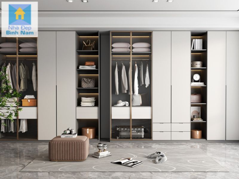 Tủ gỗ MDF phủ Melamine
