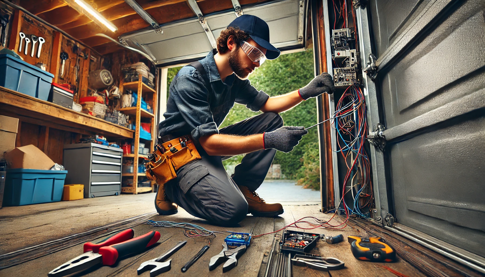 garage door wire replacement