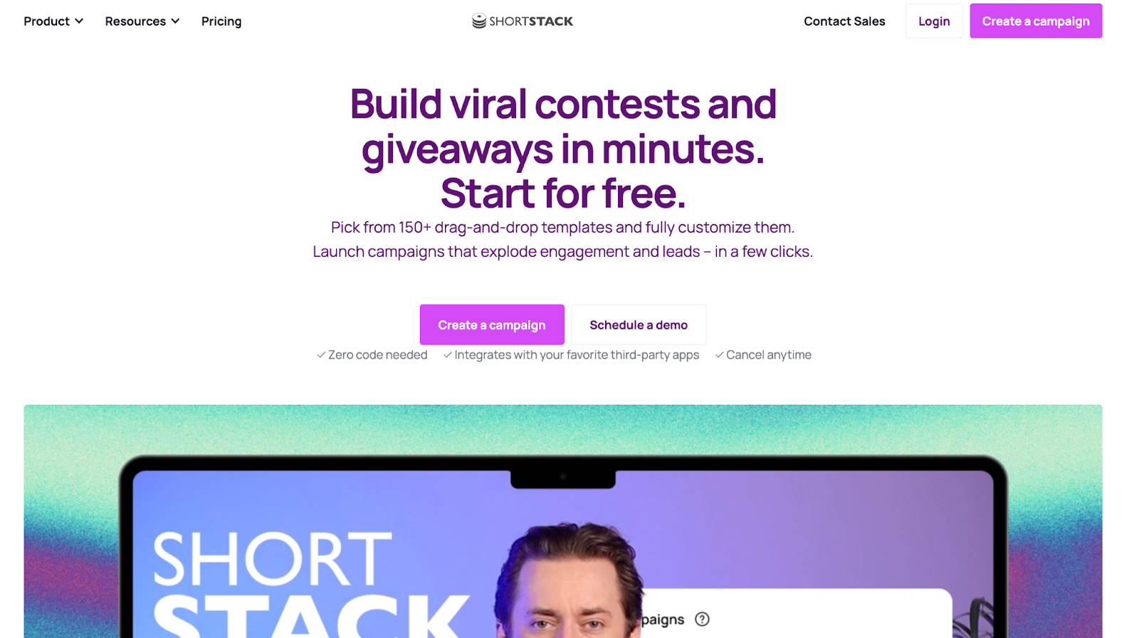 ShortStack landing page builder