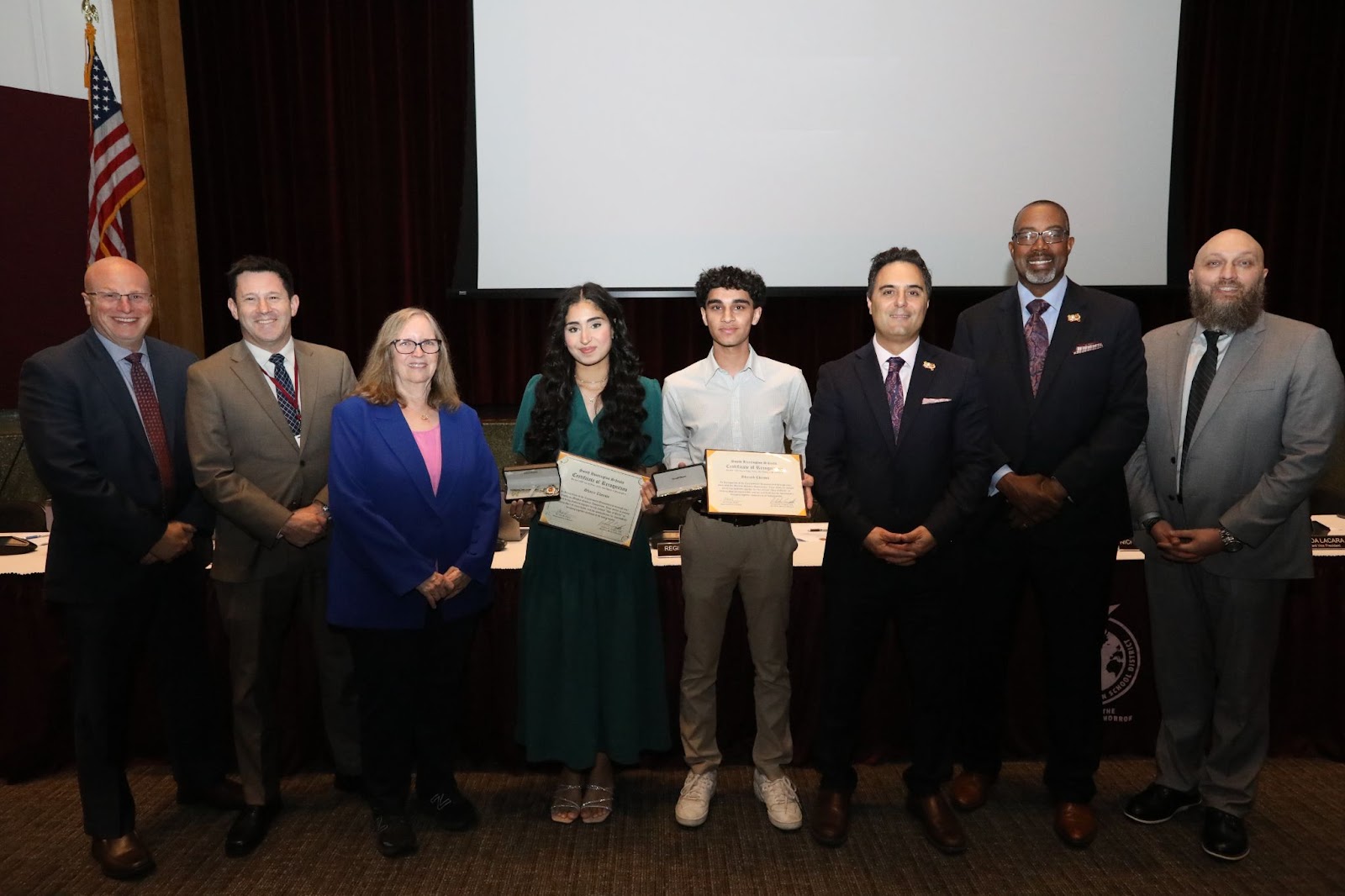 As Walt Whitman’s Muslim Student Association (MSA) co-presidents, Shaiza and Shazaib Cheema earned the district an additional Champions of Change Award.