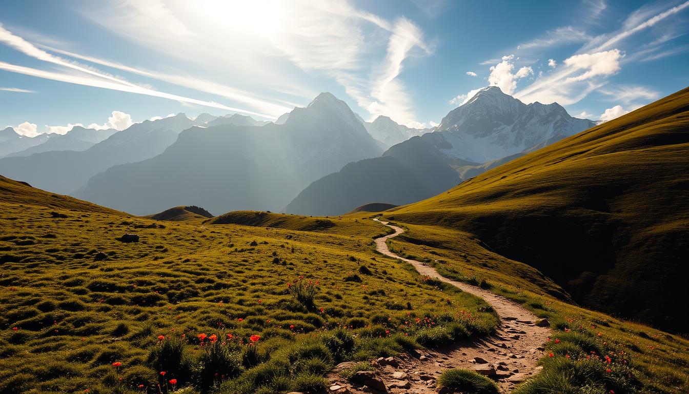 Goechala trek landscape