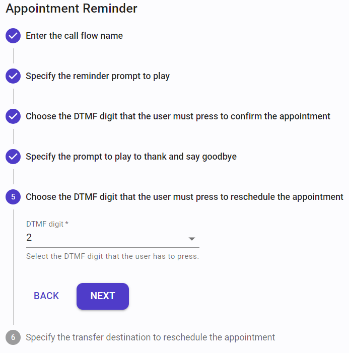 Appointment Reminder Template - Step 5