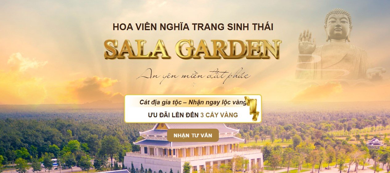 Hoa viên Sala Garden- nghĩa trang sinh thái 5 sao tại Việt Nam