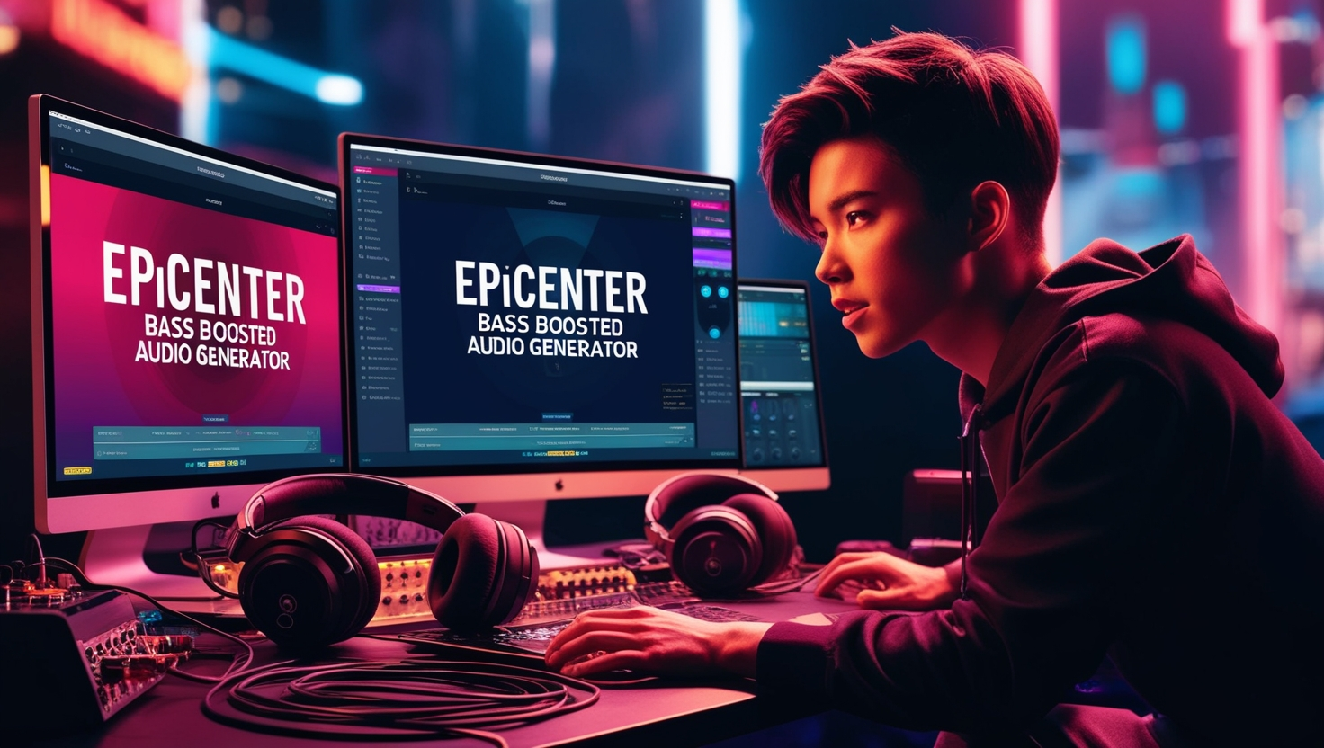 ﻿Epicenter Bass Boosted Audio Generator Online