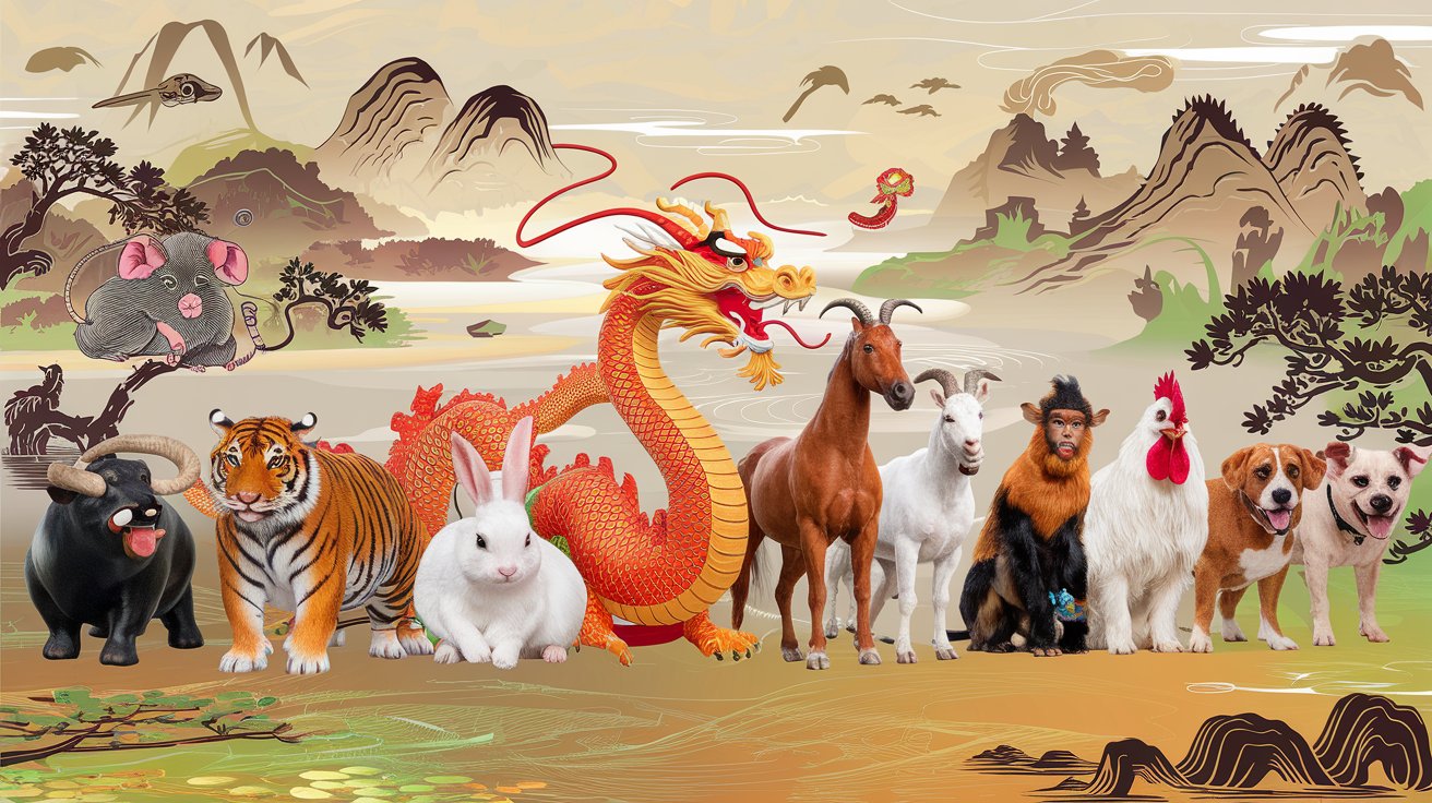 The animals of the Chinese calendar