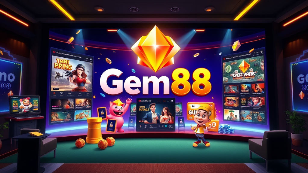 Gem88 - Khám Phá Thế Giới Giải Trí Đỉnh Cao Cho Người Chơi