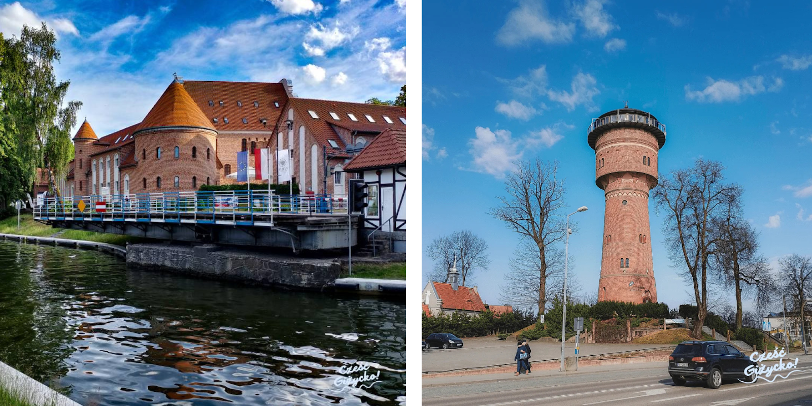 atrakcje giżycko; mazury, wieża widokowa, jeziora, 