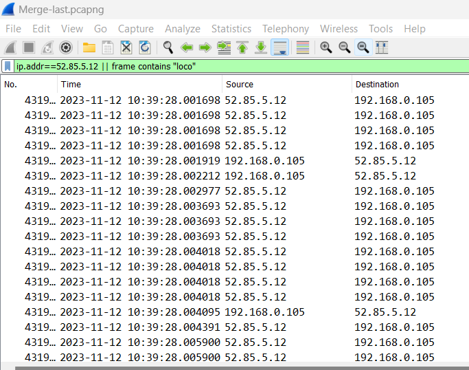 data filtering