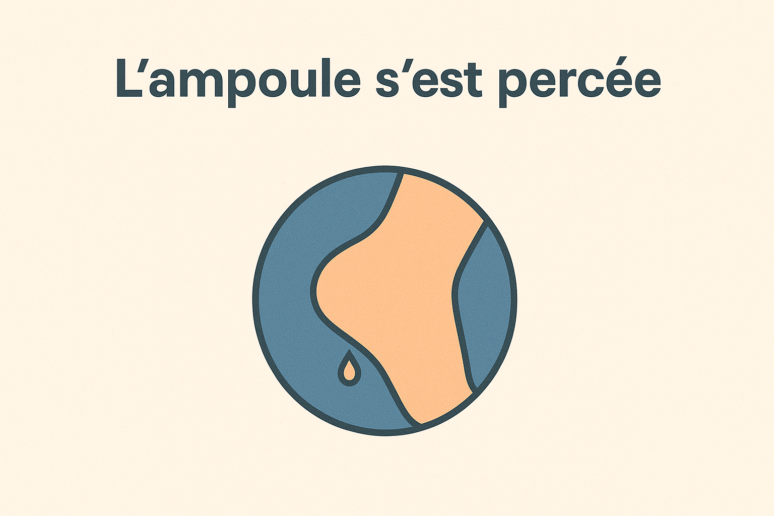 soigner ampoule pied : L’ampoule s’est percée