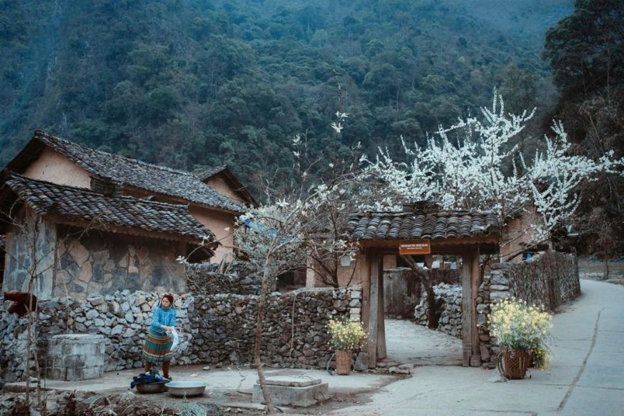 Sung La is famous for its small, pretty villages nestled among the rocky mountains.