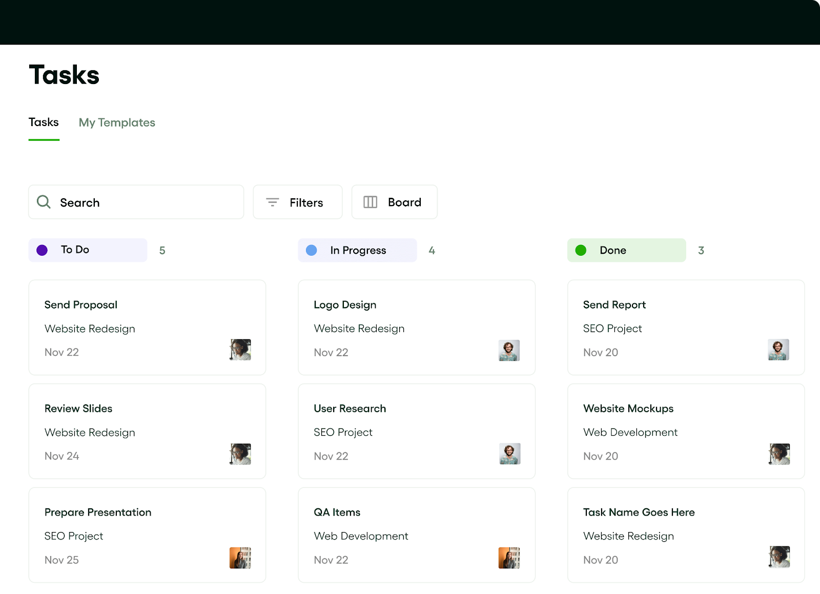 Bonsai Kanban