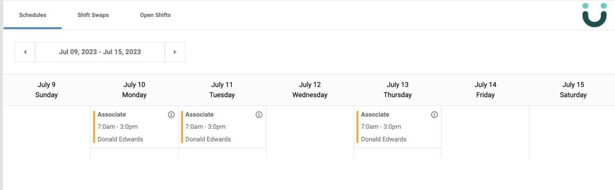 A screenshot of a calendar  Description automatically generated
