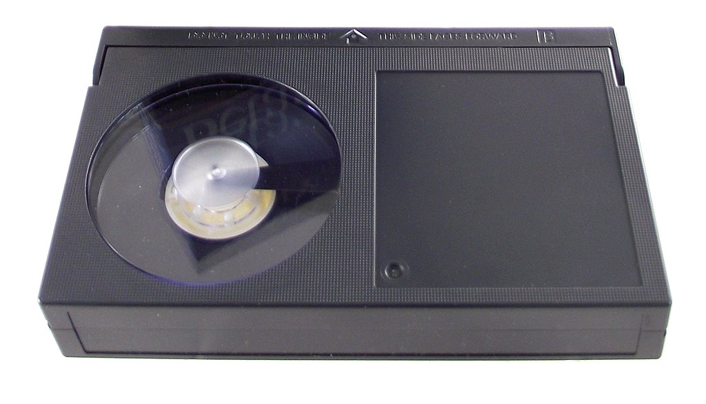 The Sony Betamax tape