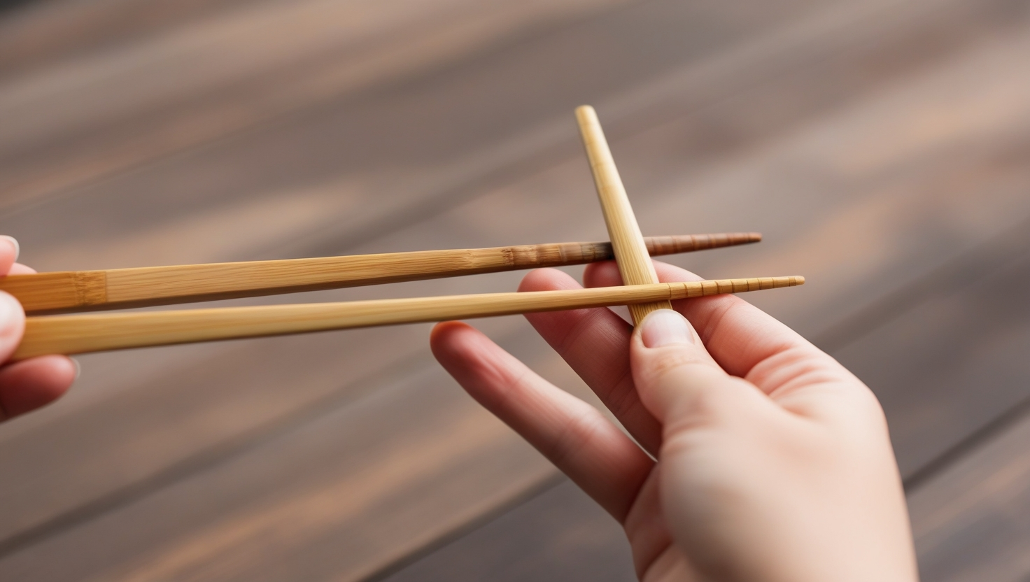 How to Hold Chopsticks