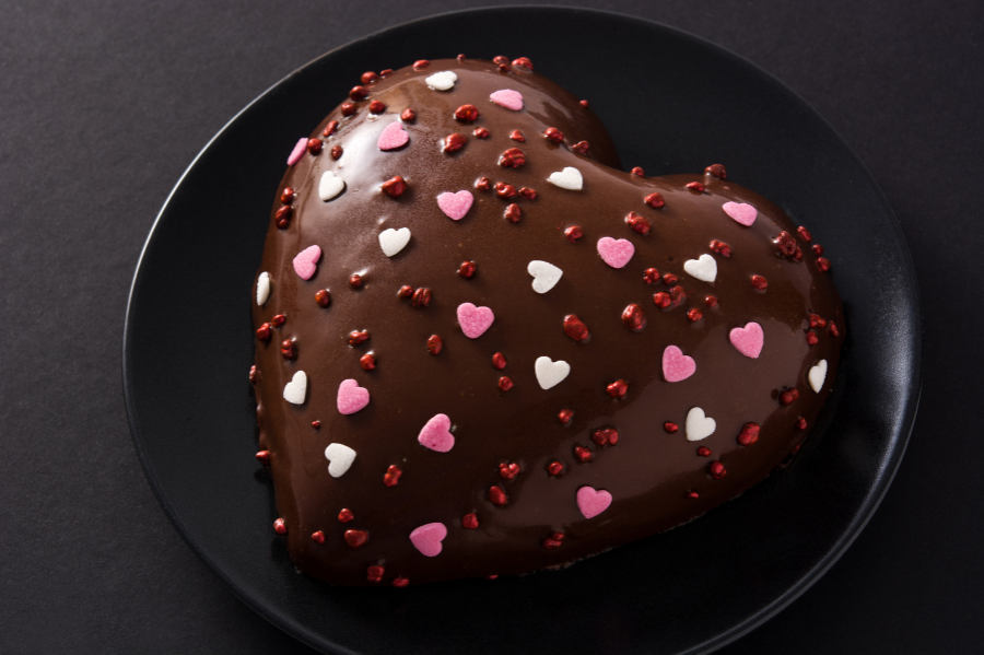 Heart-Shaped Cake