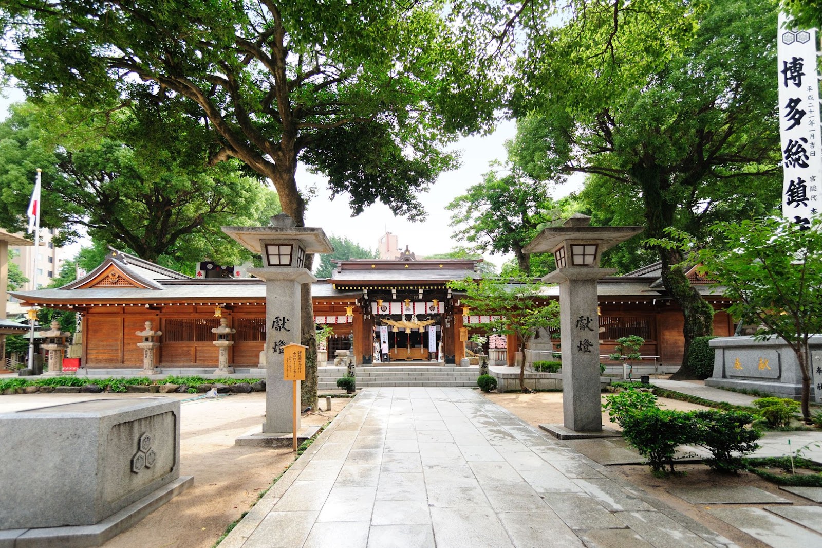 福岡景點 #3 櫛田神社