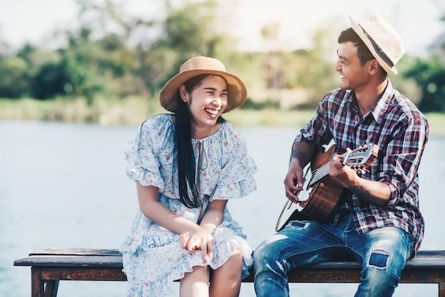 Serenades by the River: Music and Love