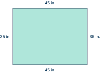 Finding the permieter math problem for 3rd graders