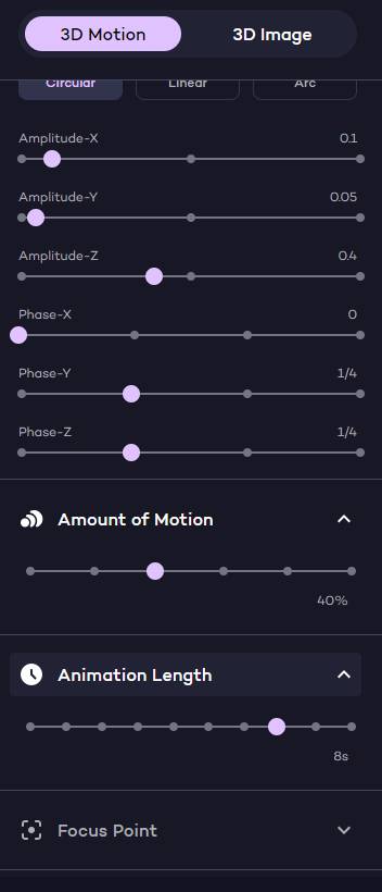 Adjust Motion