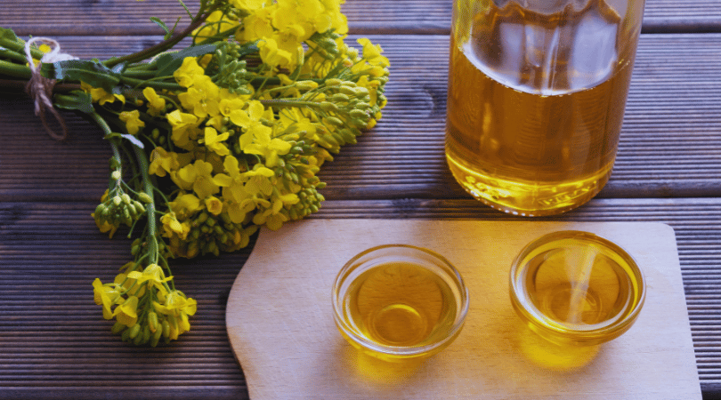 Rapeseed oil for deep fat frying