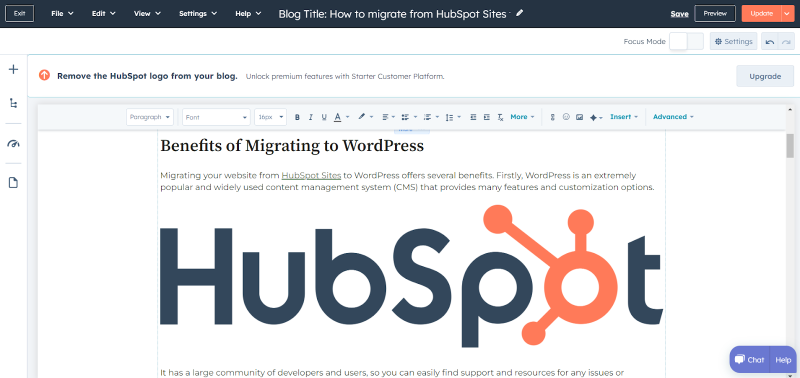 HubSpot's Blogging Feature