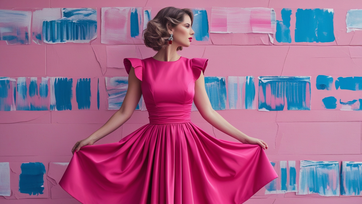 Hot Pink Dress