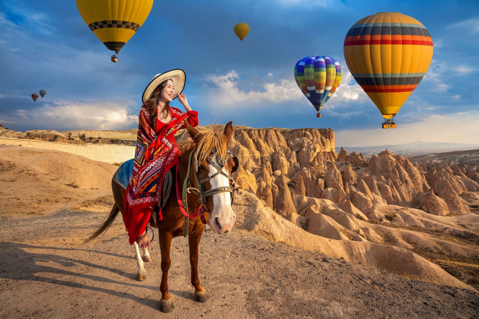 horse ride through Cappadocia’s valleys