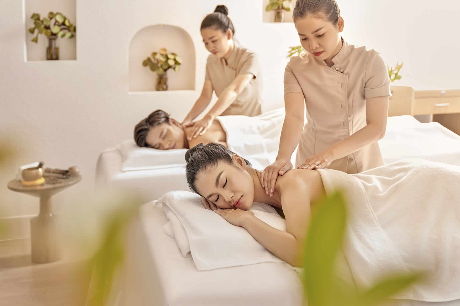 Mã ngành dịch vụ spa gồm các hoạt động dịch vụ chăm sóc da, chăm sóc cơ thể, làm đẹp không xâm lấn và dịch vụ thẩm mỹ tại gia