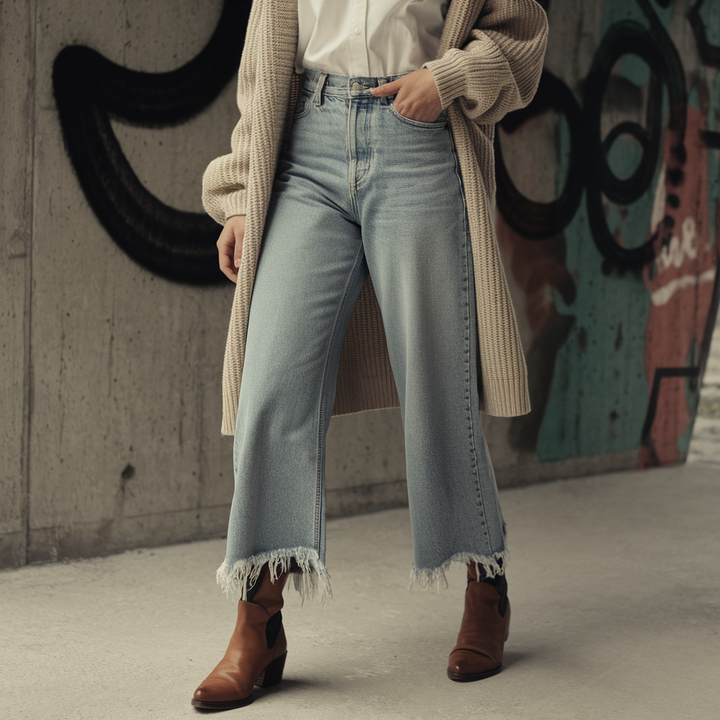 How to style mom jeans