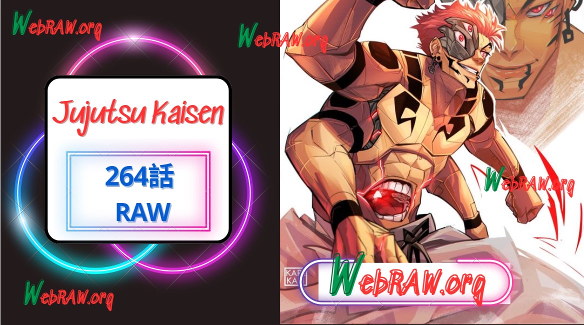 呪術廻戦 264話 Raw English – Jujutsu Kaisen 264 Raw English