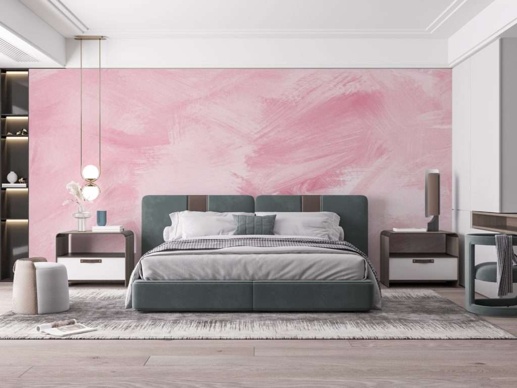 pink wall colour combinations 