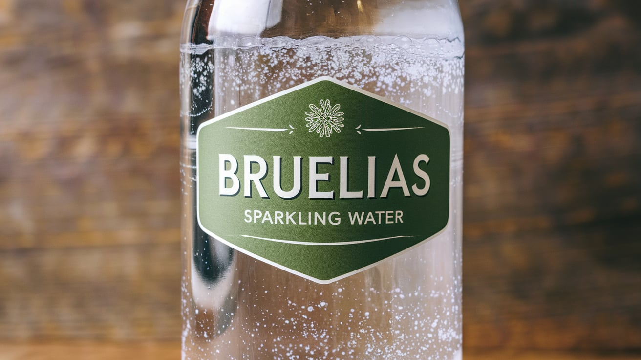 Bruelias sparkling water