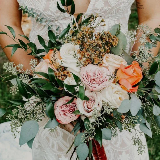 Boho Style Bridal Bouquet