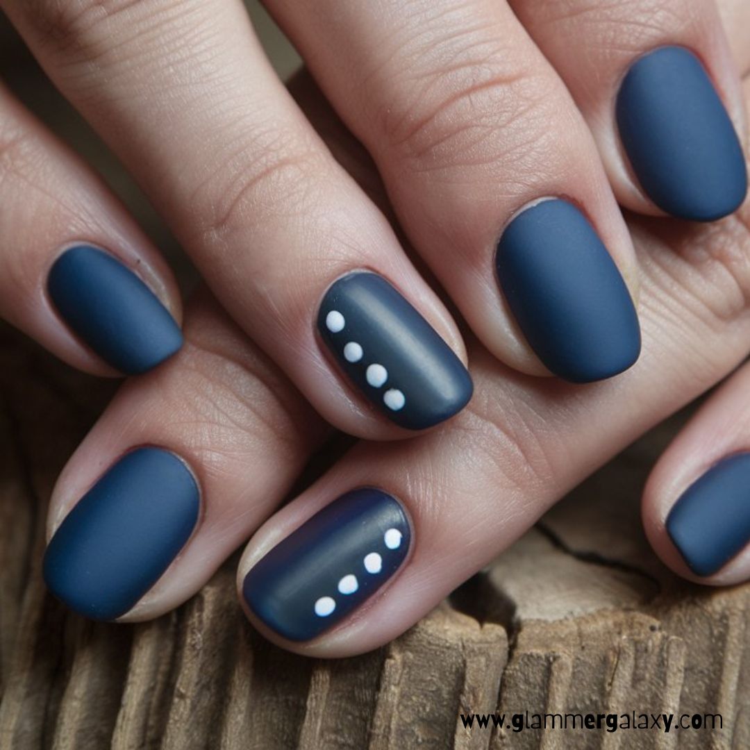 Cute Winter Nails having Matte Finish Ideas
