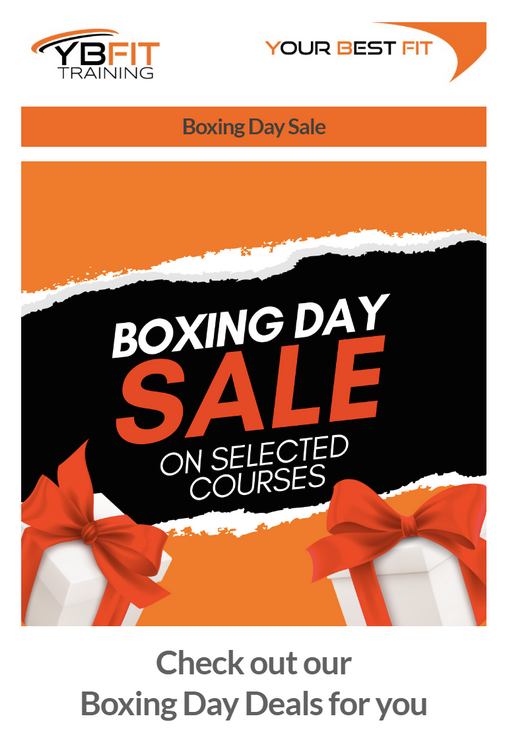A white box with red bows on a black and orange background
Description automatically generated