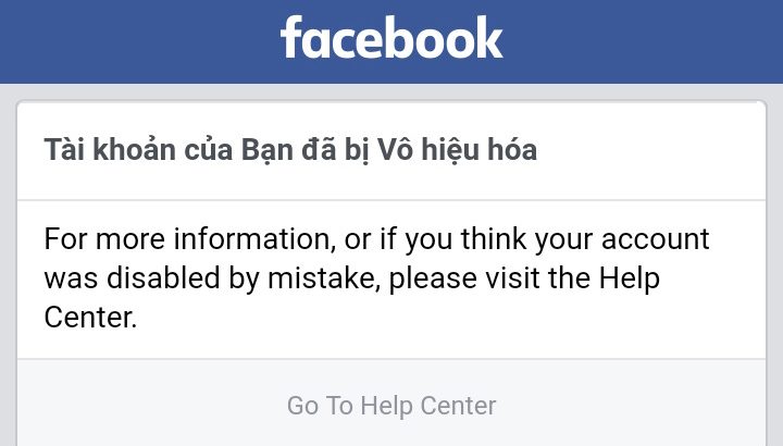Cách mở khóa tài khoản Facebook bị khóa tạm thời tự động, số lượng lớn