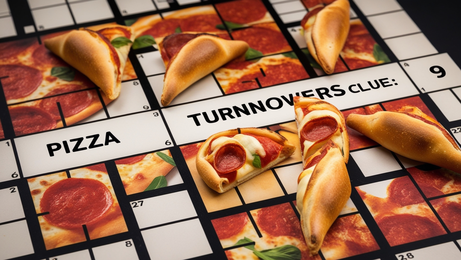 Pizza Turnovers Crossword Clue