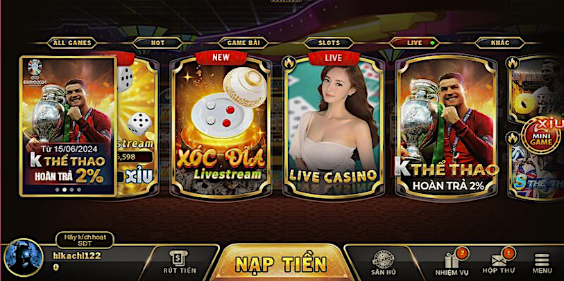 Hướng dẫn tham gia và trải nghiệm Live Casino Go88