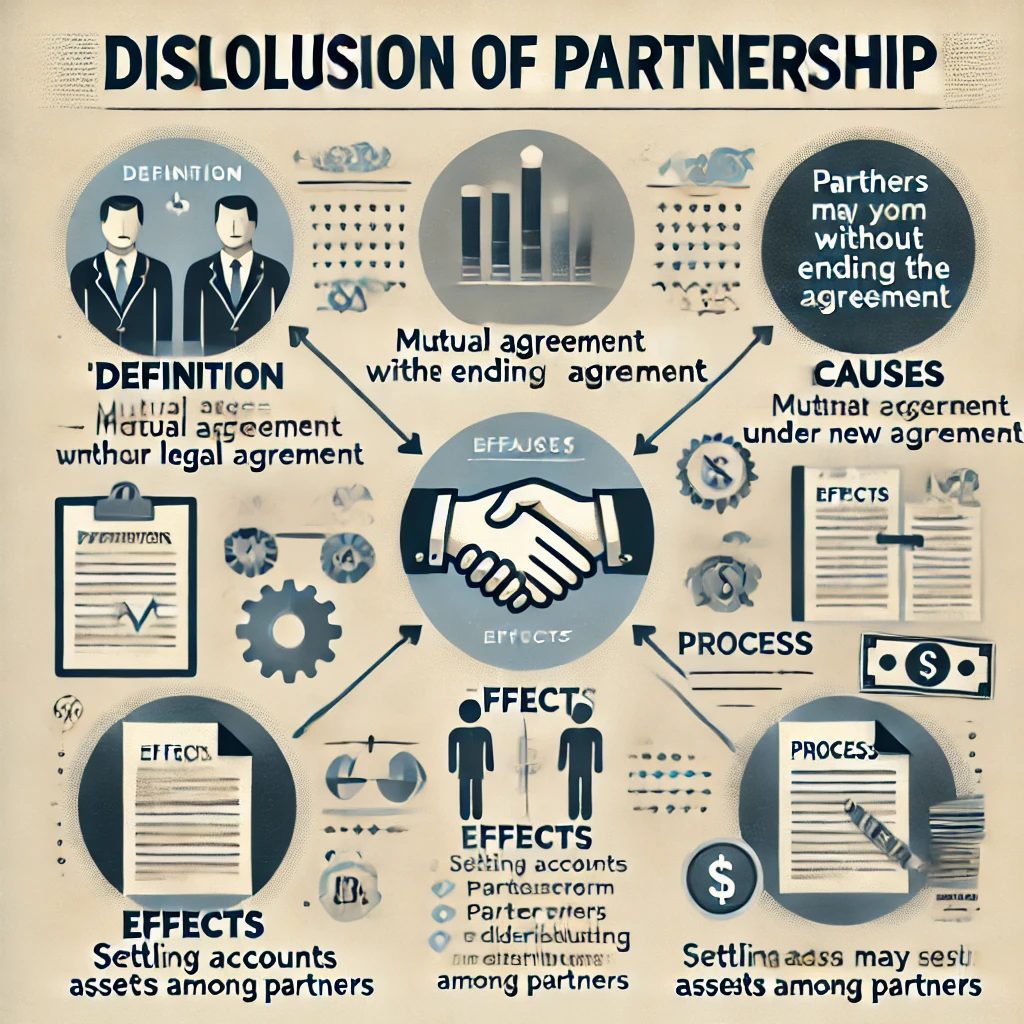 Difference between Dissolution of Partnership and Dissolution of Firm