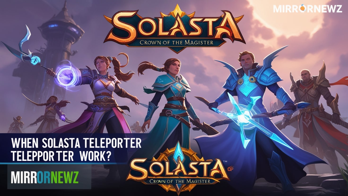 Solasta Teleporter Doesn't Work