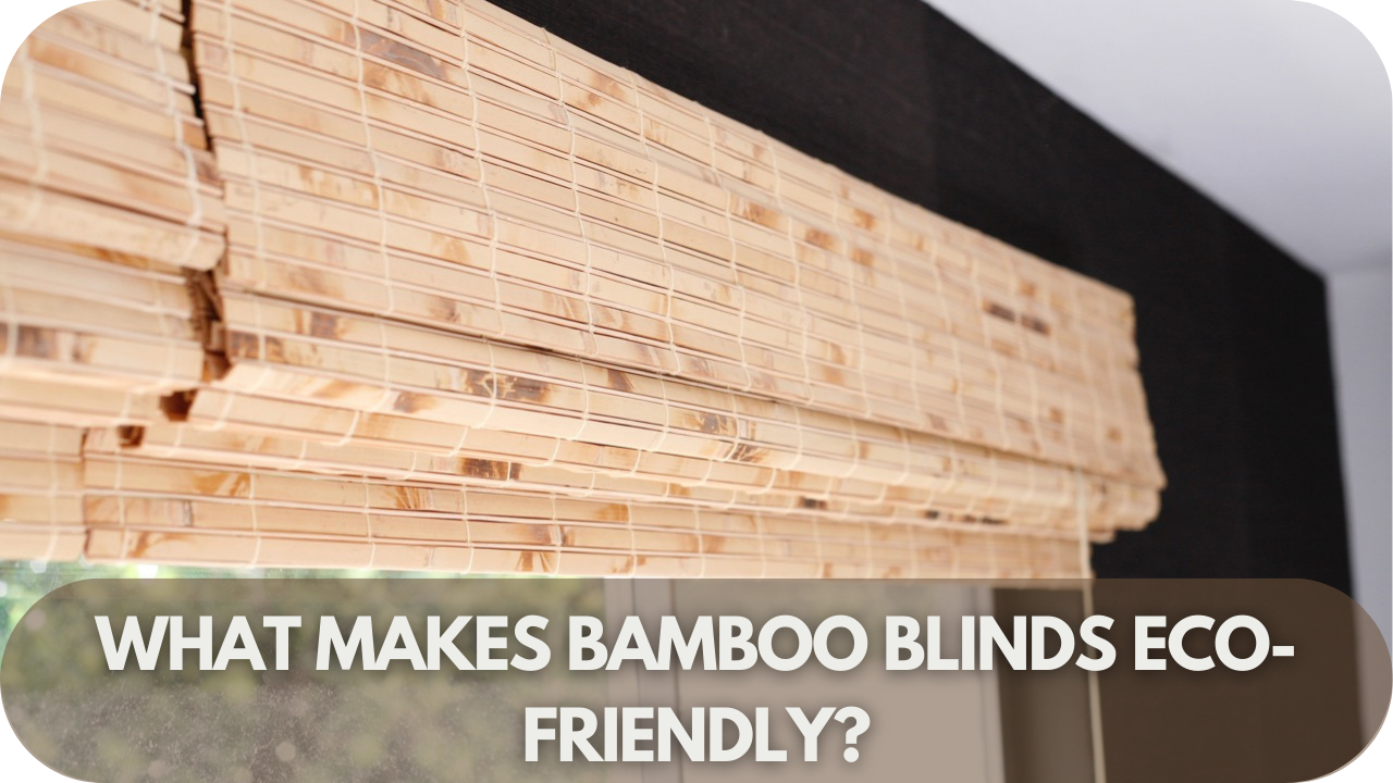 Discover why bamboo blinds are an eco-friendly choice for sustainable living.