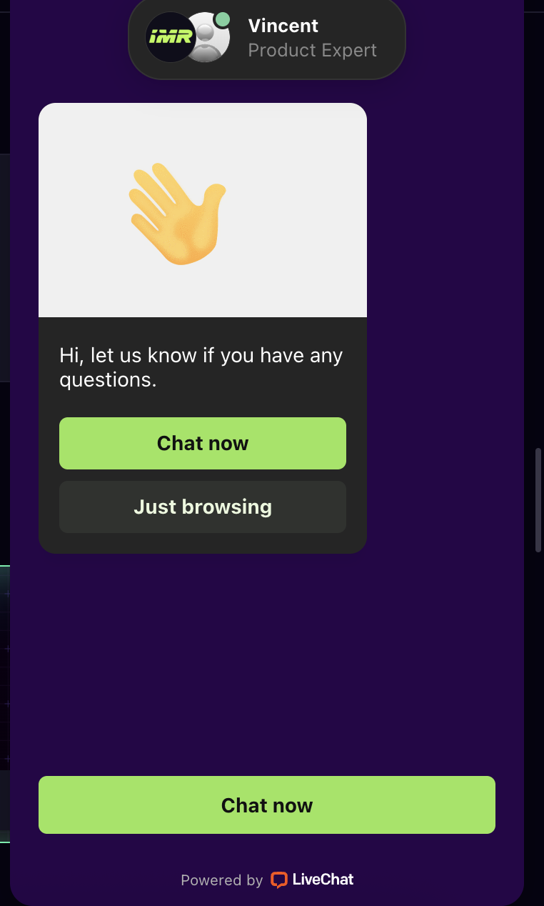 immerion casino support